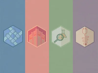 progressive Icons badges branding flat icons illustration illustrator lines logos vector