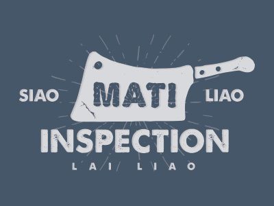 Annual Vehicular Inspection Logo inspection knife singapore vintage