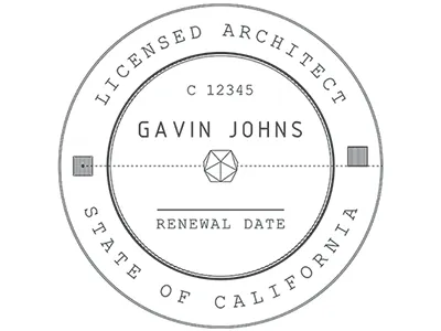 Architect Stamp architect stamp