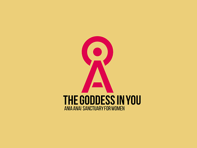 The Goddess In You affinity goddess logo woman