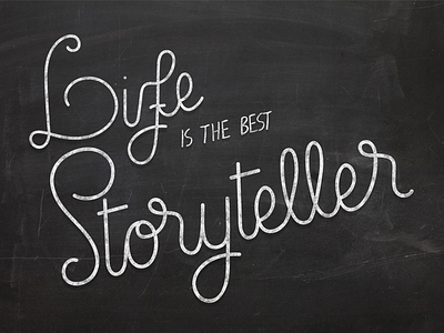 Storyteller font handwritten lettering txt vector wacom