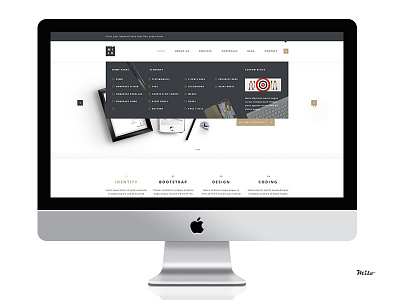 Milo – Clean & Modern Multipurpose Template business clean html modern psd themeforest website