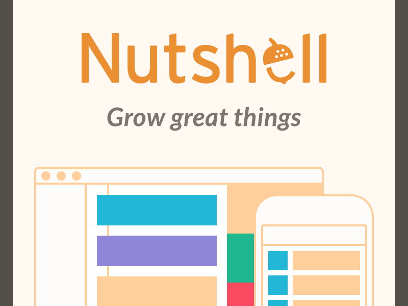 Nutshell mobile app design app ios mobile nutshell onboarding