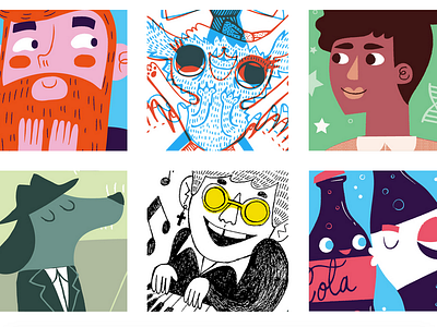 new portfolio website! designer graphic design illustration portfolio web website