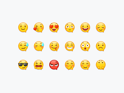 Emojis Part.1 angry chat couple emoji face happy icons logo love sad