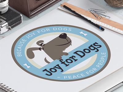 Example of Pet Business Logo Design - Joy For Dogs