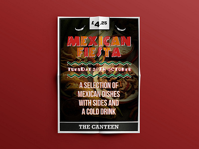 Mexican Fiesta | Poster Design best branding chilli creative design food mexican restaurant