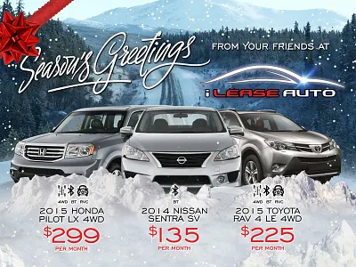 auto dealer direct mail piece advertisement