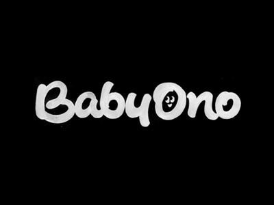 Baby Ono baby brus calligraphy joluvian lettering maker ono poland