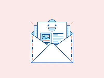 Going Postal email happy mail message open postal rebound smile