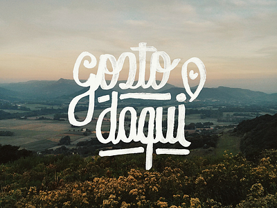 Gosto daqui :) brush pen lettering