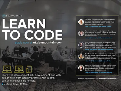 Magazine Full Page Spread business code computer development ios learn magazine provo salt lake city skills utah web