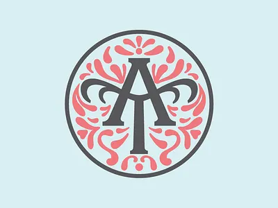 Wedding Monogram illustration monogram typography