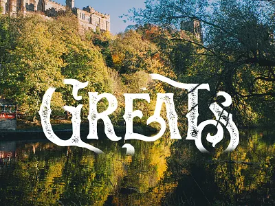 Greats - Sortdecai Display font free giveaway handdrawn handlettering invite lettering rough texture typography vintage