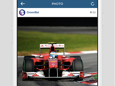 Instagram gambling punter racing sports tennis wagering