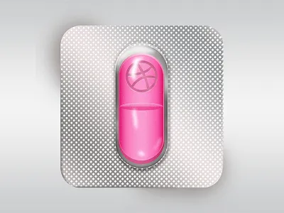 Dribbble Medicine app application appstore design dribbble icon interface medicine pill store texture