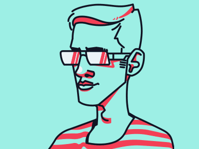 Avatar Update animation avatar gif james hazael motion graphics portrait