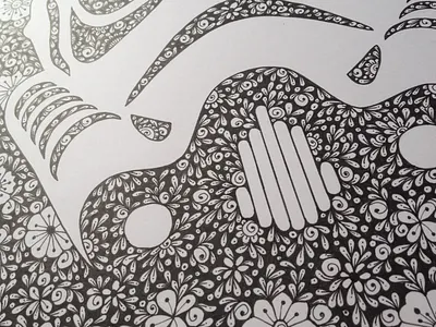 Storm trooper doodle illustration ink star wars