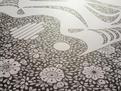 Storm trooper doodle illustration ink star wars