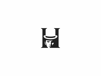 The Fashion For Men blog fashion h hat letter logo men website