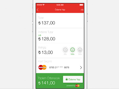 Mobile Payment checkout credit card flat design ios 8 mobile payment payment tip ui