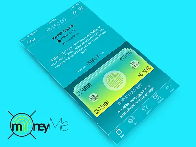 moneyMe App Details Page cards content details finance flat ios iphone page simple ui ux