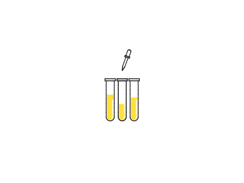 Test Tubes animation cinema4d illustration medical science sketchandtoon testtubes