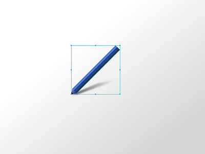 Little blue pencil - 2 blue experiment gravit gravitapp illustration pencil vectors