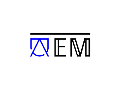 Eric Motil Logo boutique brandmark identity logo shield