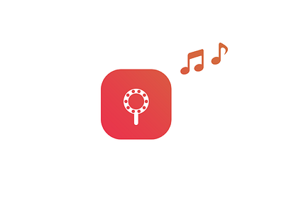 Music bank bank icon lithuania music orange red vilnius