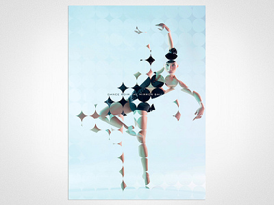 Sydney Dance Company — The Mirror Ball dance invite print