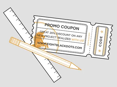 The last day of our week of celebration! code coupon discount ebdots eight black dots end free freebie pen promo