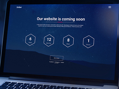 Coming Soon [ Landing ] coming design dribbble landing psd soon template theme themeforest web