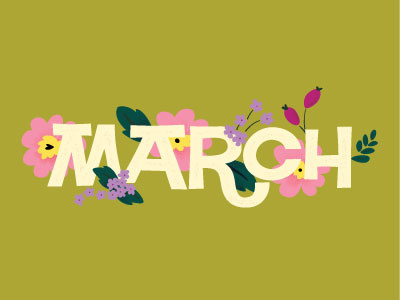 March flowers green kids march spring