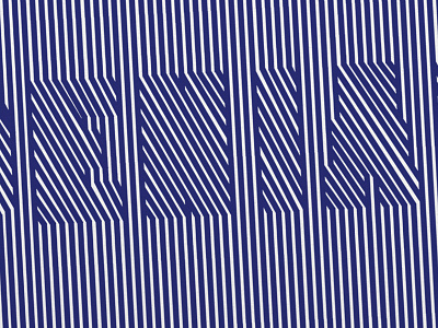 Denial Cover Close Up illustrator lines op art typography