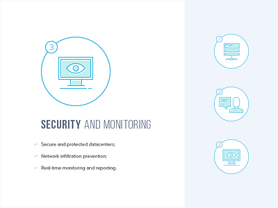 Simple icons for Advanced Hosters icons uiux web web design