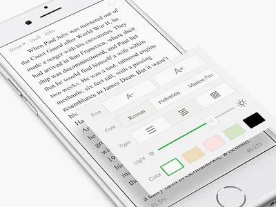 Read Page app book flat ios iphone paper reader