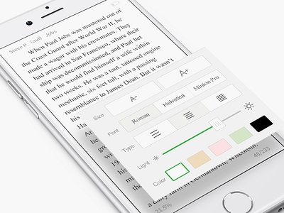 Read Page app book flat ios iphone paper reader