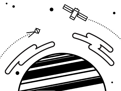 Space Cloudz 2d adventure icon moon nasa outer space planet satellite space