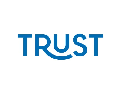 Trust blue confidence minimalism simple support trust