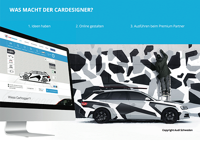Carfrogger Cardesigner audi camouflage cardesigner carfrogger jon olsson