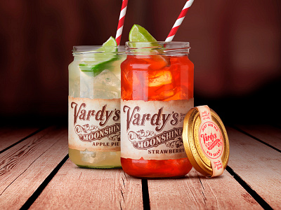 Vardy's Moonshine digital retouching product photography serving shot