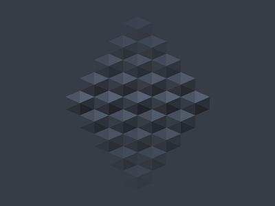 Isometric Doodling geometry isometric vector