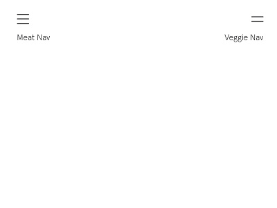 Veggie Nav joke ui ux veggie