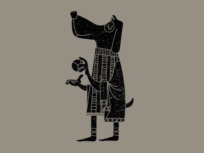 Greek Dog dog greek greek dog illustration