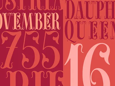 Tuscan Type alphabet font revival tuscan type