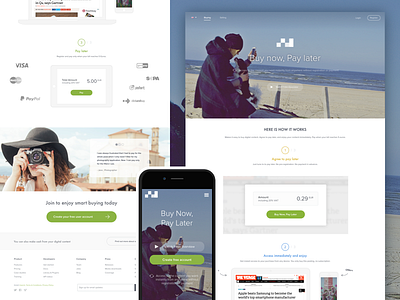 Responsive landing page landingpage mobile responsive ui ux web web design website