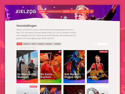 Kielzog Theatre kielzog photography shapes svg theatre thumbnails ui web