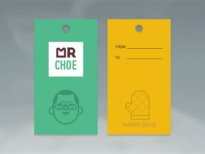Gift tags bakery branding cooking food illustration tags