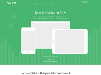 Colorful site 2 for CRM Site crm sketch website